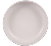 Assiette creuse Uno crème 22 cm (lot de 6) - Table Passion - Crème / Ivoire - Grès BEIGE G