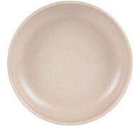 Assiette creuse Uno sable 22 cm (lot de 6) - Table Passion - Crème / Ivoire - Grès BEIGE G