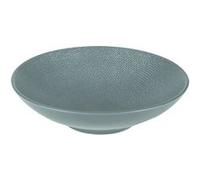 Assiette creuse Vésuvio bleu 19 cm (lot de 6) - Table Passion - Bleu - Grès Bleu G