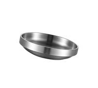Assiette d ' accompagnement en acier inoxydable pour les styles de repas et de buffets coréens, vaisselle pratique pour un usage quotidien et un plat de service d ' apéritif pour événements