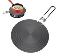 Assiette D'adaptateur À Induction, Tuis De Cuisson De 9,45 Pouces Disque De Convertisseur D'induction - Diffuseur De Chaleur Avec Poignée Pliable Pour Chauffe-poêle Chauffeur De Chauffage En Fonte Pot