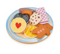 Assiette De Biscuits En Bois ? Jeu De Dînette Pour Enfants Multicolor TU