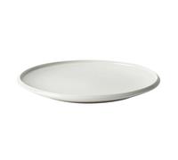 Assiette de Dîner Jiwoo ZEN 25 cm Blanche - Set de 6 Pièces