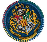 Assiette de fête Harry Potter licence 8 pièces 18cm