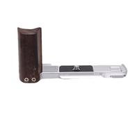 Assiette de forme - Bracket rapide 12x4x6cm, métal + construction en bois, de caméra légère avec adhérence en bois | Accessoire de photographie pour les rapports de randonnée, de voyage et de t