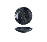 Assiette de Grignotage Assiette à feuilles rondes, assiette collation en céramique for Restaurant, graines de Melon, d'apéritif, parfaite for les fêtes, voyages et pique-niques Assiettes de Dessert