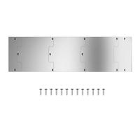 Assiette de kick pour portes extérieures, de porte d'entrée | Porte de protection sous de sol | anti-rayures en acier inoxydable pour salon, chambre à coucher, garage