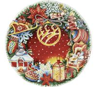 Assiette de Noël Collector "Féérie Noël" 2025