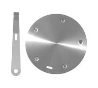 Assiette de poê à induction, 24 cm, pour l'adaptateur de cuisson, maisons de location, disque à mijoter avec une poignée détachable, pour la cuisine ménage
