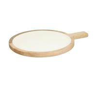 Assiette de Présentation en Bois "Inaya" 40cm Blanc