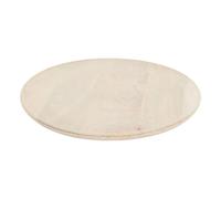 Assiette de Présentation en Bois "Ward" 37cm Beige