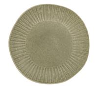 Assiette de Présentation en Faïence "Nyero" 32cm Vert