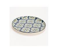 Assiette de présentation Imany 32 cm en grès - - Bleu - Grès