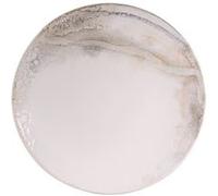 Table Passion Assiette de présentation Mojave 32 cm Grès Blanc