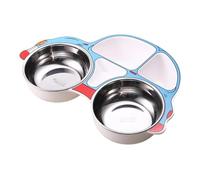 Assiette de séparation pour avec compartiments dans une assiette | Plateau repas divisé pour enfants d'âge préscolaire, fille, enfant, fille et fils