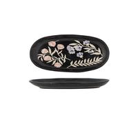 Assiette de service 41x19,5 cm en grès multicolore Amberly