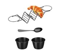 Assiette de service Taco - Plateau de présentation alimentaire, vaisselle segmentée, possibilité de placer des portions organisées | Set de service de bar à tacos pour barbecue de fête sûr résistant à