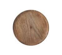 Assiette décorative Mica Decorations Duko Brun Bois de manguier H2xl30xL30cm