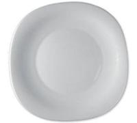 Assiette dessert 19cm Parma blanc opal - Lot de 6 Blanc G