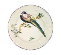 Assiette Dessert 23.2 cm Faisan Amherst GRANDS OISEAUX