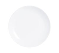 Assiette Dessert Diwali Blanc - Luminarc - Verre Opale Extra Résistant