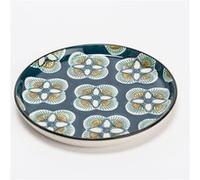 Assiette dessert imany bleu 21 cm - 5 dont 1 offerte (lot de 6) - Amadeus - Bleu - Grès Bleu foncé G