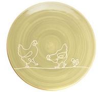 Assiette Diane 31 cm - Amadeus - Vert - Grès Vert