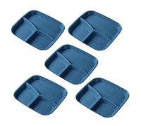 Assiette Divisée 3 Plateaux À Compartiments Pour Repas