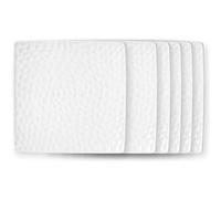 Assiette Dune 12x12 cm (lot de 6) - Table Passion - Blanc - Porcelaine Blanc G