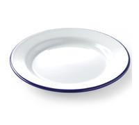 Assiette émaillée blanche, diamètre 200 mm, Hendi 621226