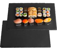 Assiette en ardoise naturelle élégante et durable Vendos85