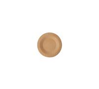Papstar Assiette en bambou 'pure' sans compartiment 180 mm