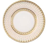 Talking Tables PPG-PLATE-LRG Party Porcelaine Lot de 8 Assiettes Grand Carton Papier Or 2,5 x 0,025 x 27 cm
