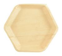 Assiette en feuille de palme 'pure' 235 x 30 mm