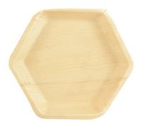 Assiette en feuille de palme 'pure' 235 x 30 mm