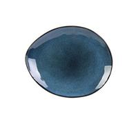 Home Deco Factory – Assiette en grès Au grès du Temps Bleu