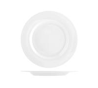 Assiette En Porcelaine Ischia Blanche Plate 26 Cm
