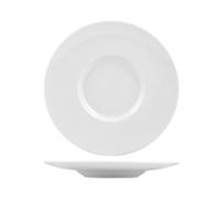 Assiette En Porcelaine Napoli Gourmet Blanche 31 Cm Saturnia