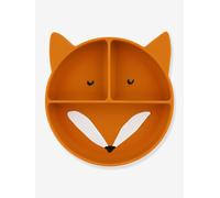Assiette en silicone avec compartiments Animal mr fox TU