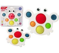 Assiette en silicone Crabe coloré Pop It Éducatif Sensoriel