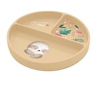 Assiette en silicone gnawy le paresseux