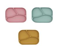 Assiette En Silicone Pour Enfants, Bol À Aspiration Sans Bpa, Alimentation Pour Bébé, Vaisselle, Plats À Manger Pour Enfants