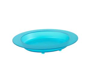 Assiette ergonomique ERGO - Bleu néon