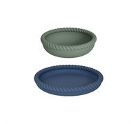 Assiette Et Bol Bleu TU