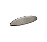 Assiette Feuille 255 et 305 mm Mineral x 6