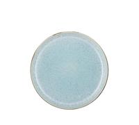 Assiette Gastro en Grès Gris/Bleu clair Bitz