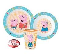 Assiette - Générique - Ensemble repas pour enfant Peppa Pig - Livré en vrac - sans BPA G