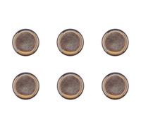 Assiette GENESIS Ø16,5cm - 6 pièces - Basalte Björn
