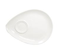 Assiette gourmande 185 x 240 mm Olympia - Lot de 12