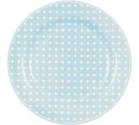 Assiette Greengate DOTTY BLEU PÂLE Avec Des Points Blancs 20 Cm